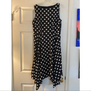 WALLIS polka dot dress